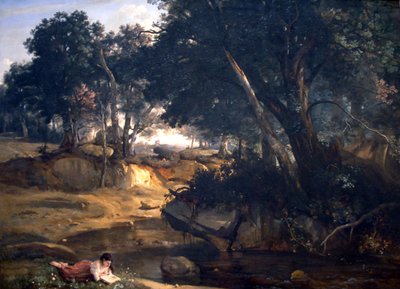 Bosque de Fontainebleau de Jean Baptiste Camille Corot